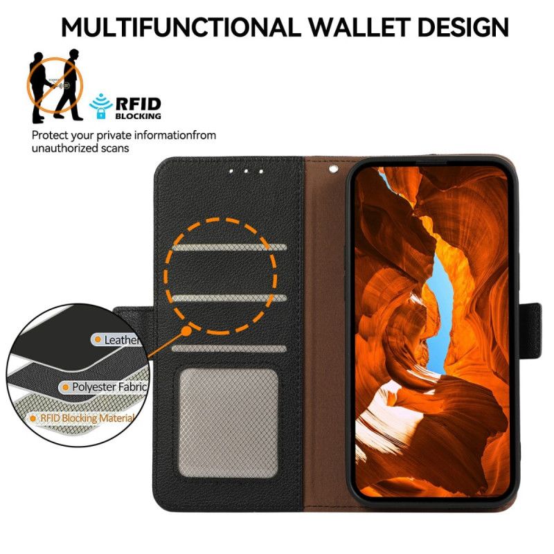 Hoesje Xiaomi Redmi Note 14 Pro 4g Abeel-leer Effect