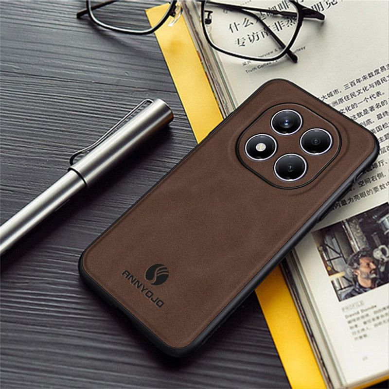 Hoesje Xiaomi Redmi Note 14 Pro 4g Annyojo Leerlook Bescherming Hoesje