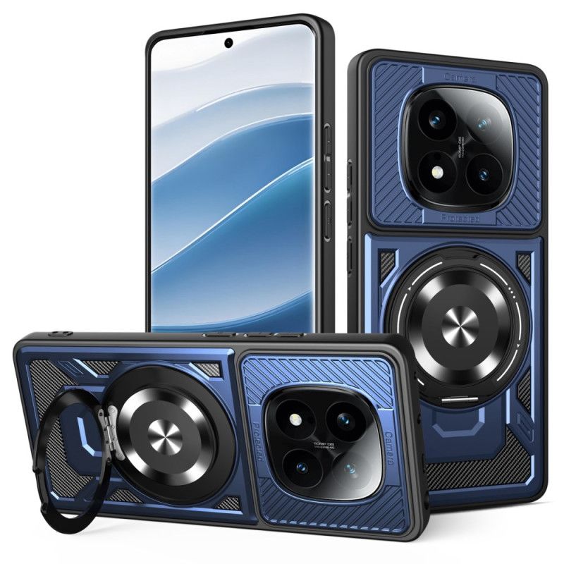 Hoesje Xiaomi Redmi Note 14 Pro 4g Magnetisch Met Draaibare Standaard