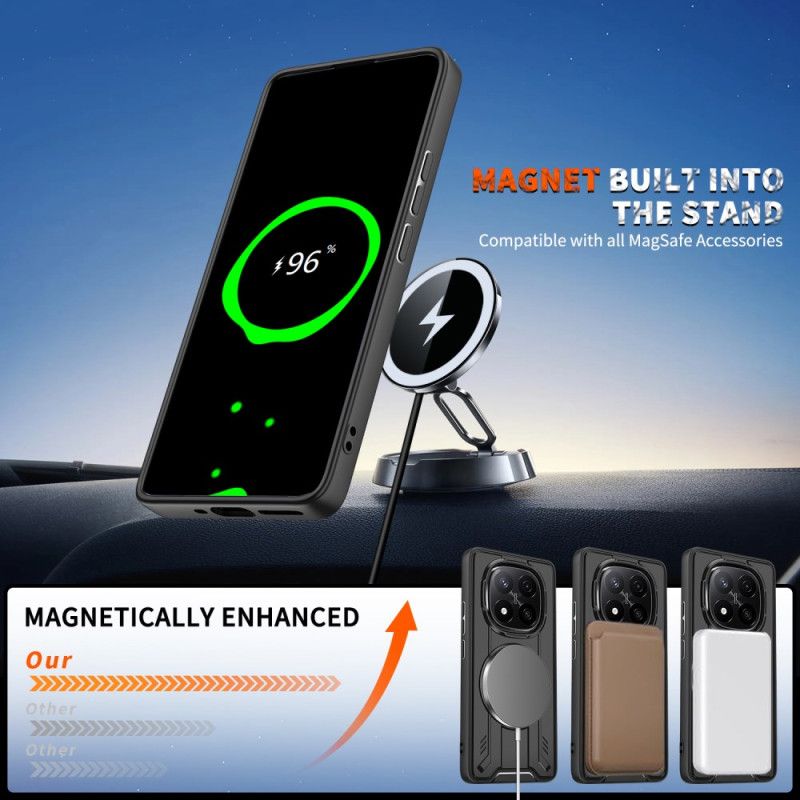 Hoesje Xiaomi Redmi Note 14 Pro 4g Magsafe-compatibel Met Draaibare Standaard