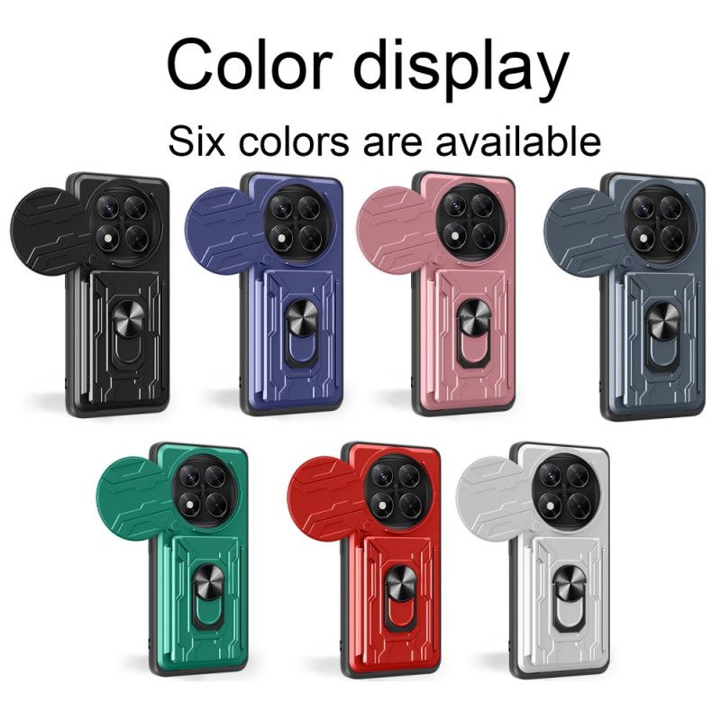 Hoesje Xiaomi Redmi Note 14 Pro 4g Ultra-resistent Met Standaard En Lensbeschermer