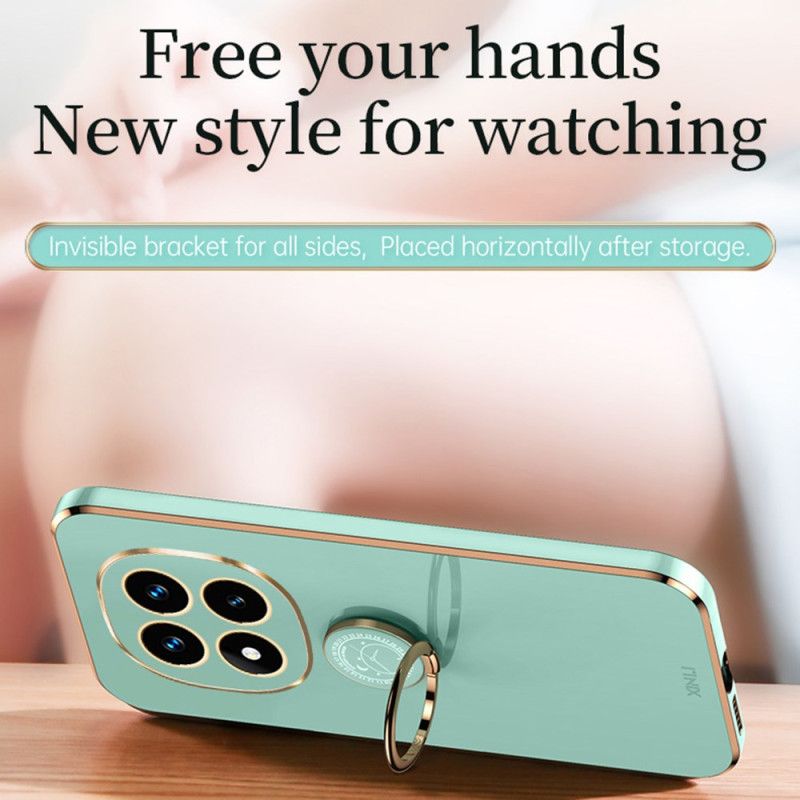 Hoesje Xiaomi Redmi Note 14 Pro 4g Xinli Ringhouder Bescherming Hoesje