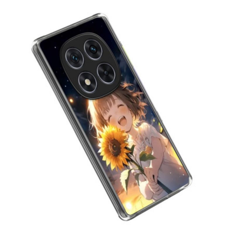Hoesje Xiaomi Redmi Note 14 Pro 4g Zonnebloempatroon