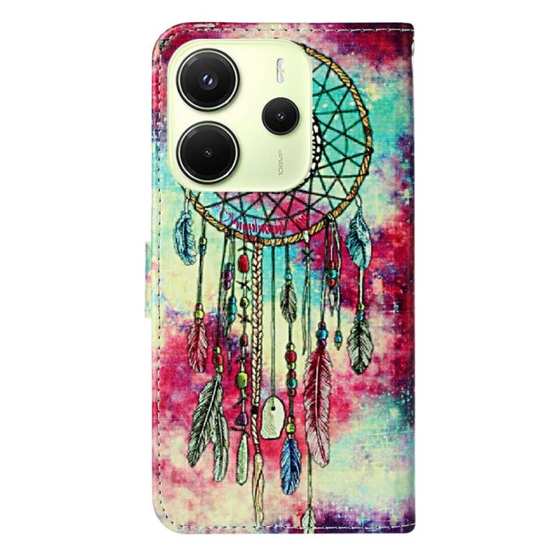 Leren Hoesje Voor Xiaomi Redmi Note 14 Pro 4g Dromenvanger