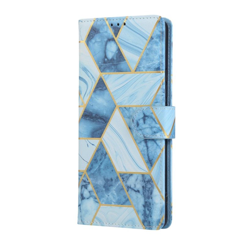 Leren Hoesje Voor Xiaomi Redmi Note 14 Pro 4g Marmerlook