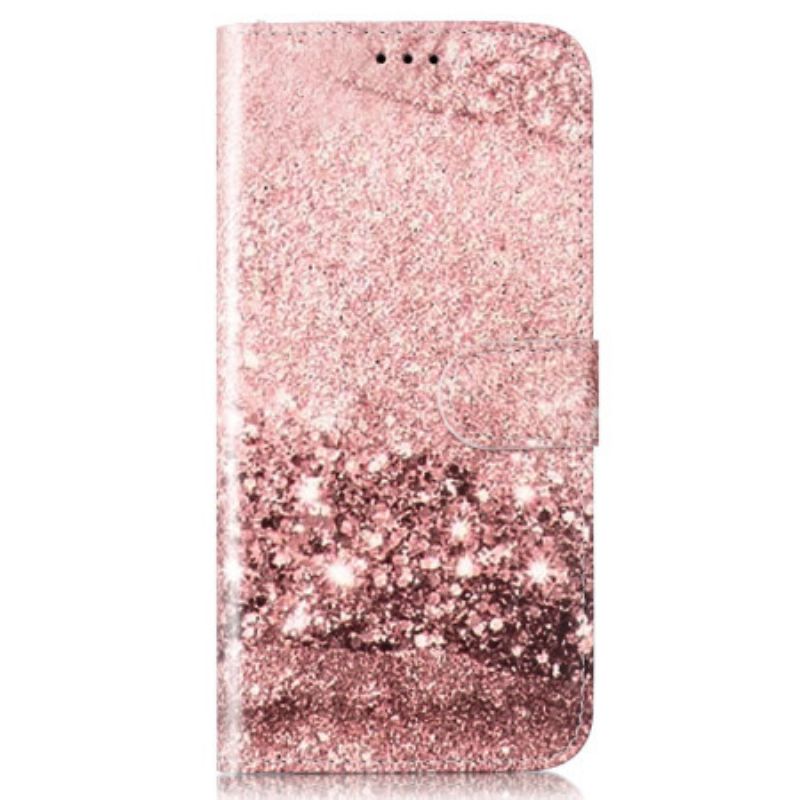 Leren Hoesje Voor Xiaomi Redmi Note 14 Pro 4g Roségoud Marmer