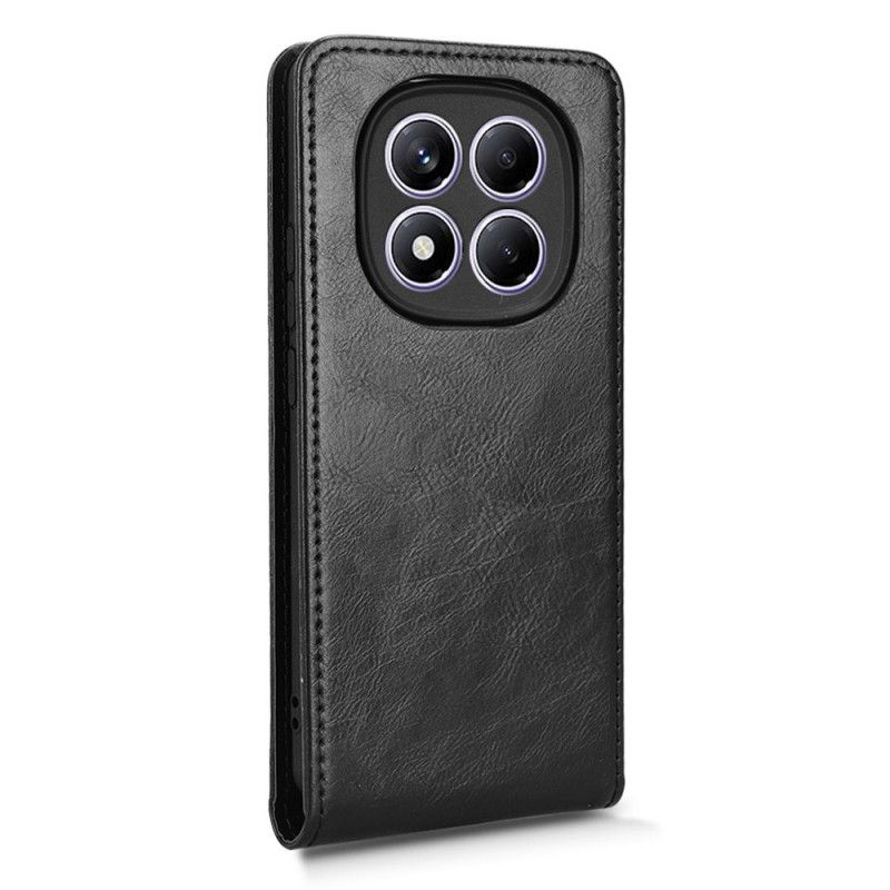Leren Hoesje Voor Xiaomi Redmi Note 14 Pro 4g Verticaal Flip-design