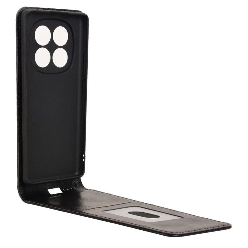 Leren Hoesje Voor Xiaomi Redmi Note 14 Pro 4g Verticaal Flip-design