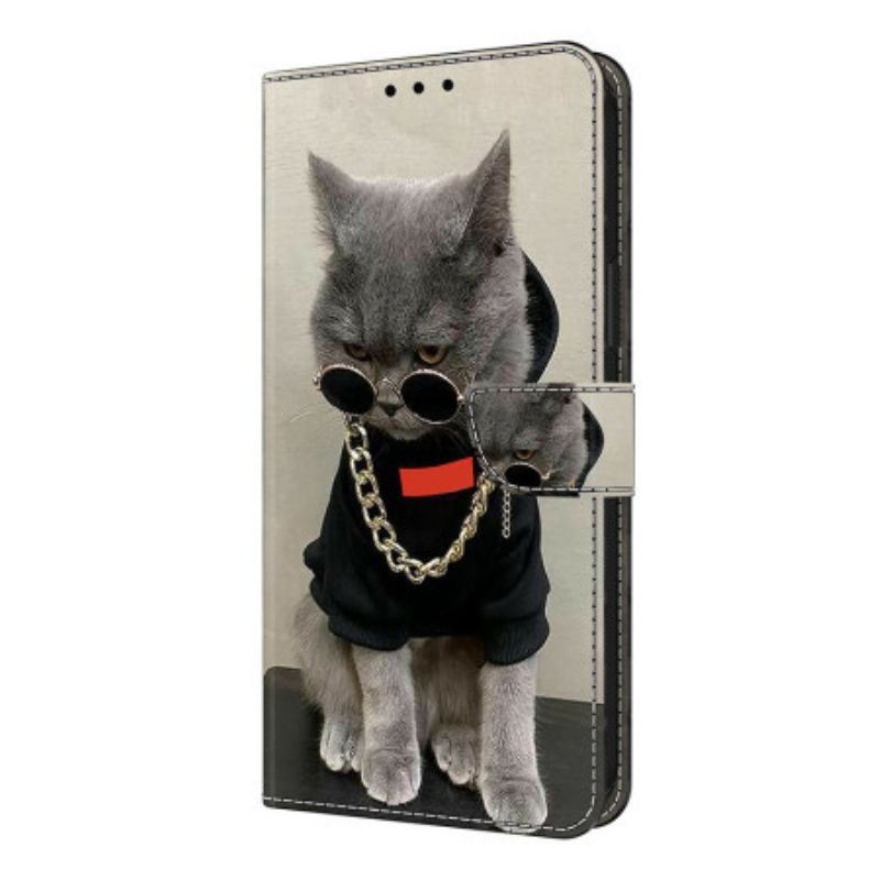 Leren Hoesje Voor Xiaomi Redmi Note 14 Pro 4g Yo-kat