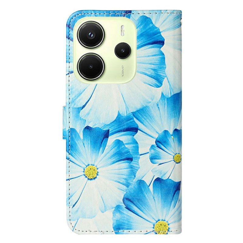 Leren Hoesje Xiaomi Redmi Note 14 Pro 4g Orchidee Bescherming Hoesje