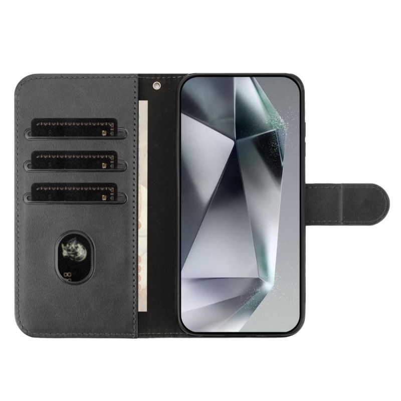 Leren Hoesje Xiaomi Redmi Note 14 Pro 4g S-design Met Bandje Bescherming Hoesje