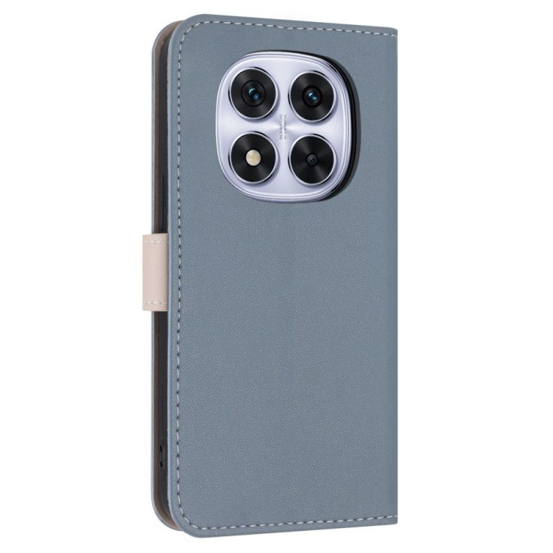 Leren Hoesje Xiaomi Redmi Note 14 Pro 4g Strikje Met Bandje