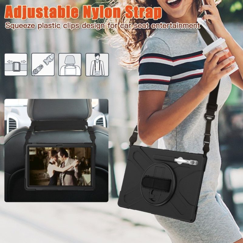 Case Hoesje Samsung Galaxy Tab S10 Ultra Telefoonhoesje Multifunctioneel