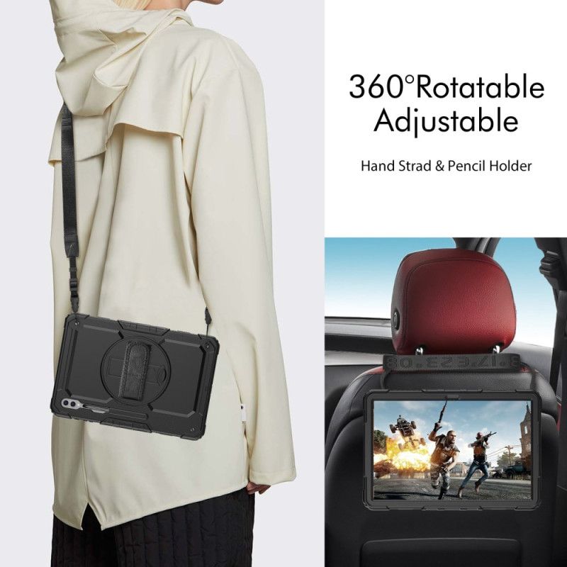 Hoesje Samsung Galaxy Tab S10 Ultra Standaard En Schermbeschermer