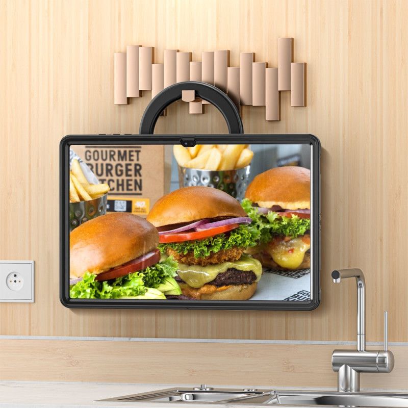 Hoesje Voor Samsung Galaxy Tab S10 Ultra Draaibare Ringstandaard