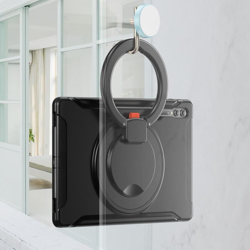 Hoesje Voor Samsung Galaxy Tab S10 Ultra Draaibare Ringstandaard