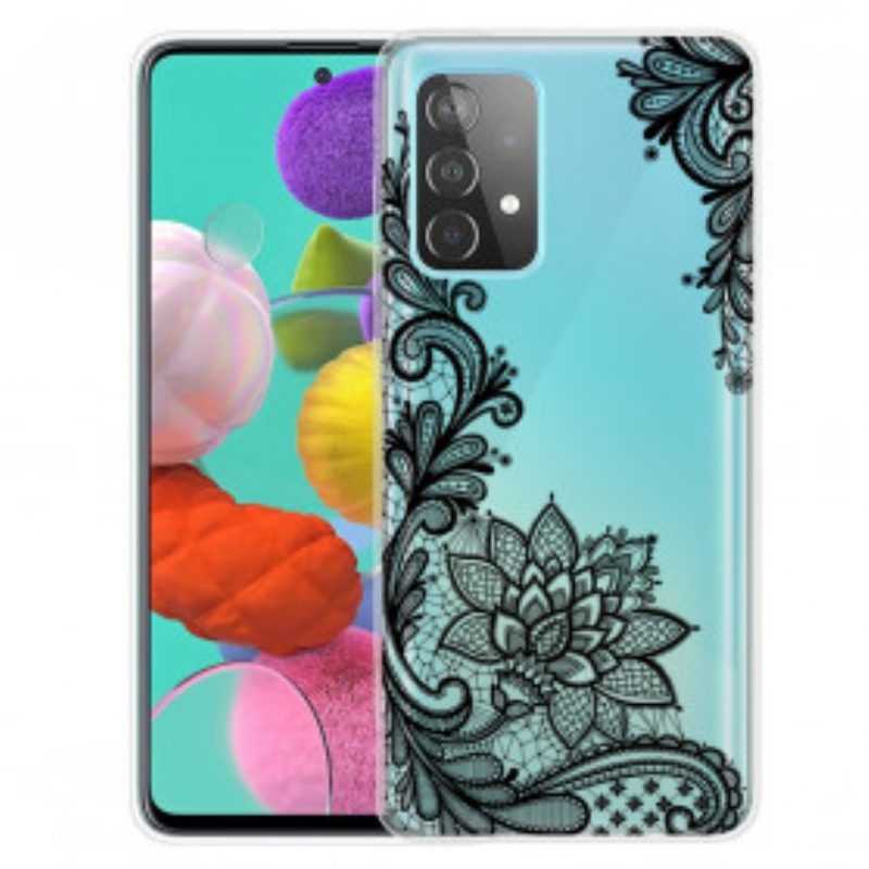 Hoesje voor Samsung Galaxy A52 4G / A52 5G / A52s 5G Prachtig Kant