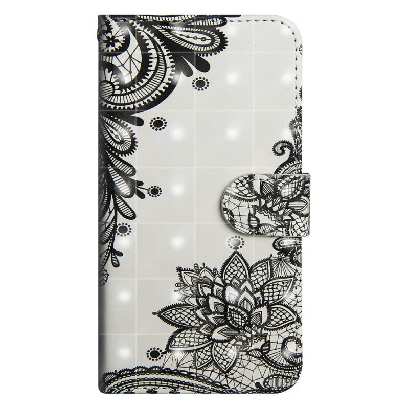 Leren Hoesje Google Pixel 3 XL Kanten Mandala