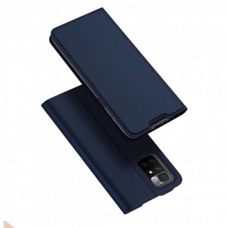 Folio-hoesje Xiaomi Redmi 10 Skin Pro Series Dux Ducis