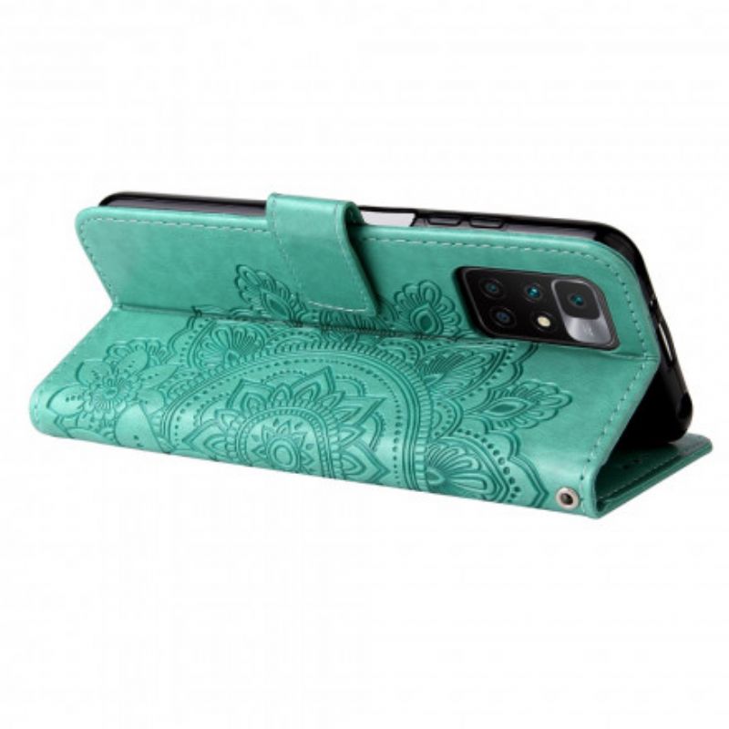 Folio-hoesje Xiaomi Redmi 10 Telefoonhoesje Mandala