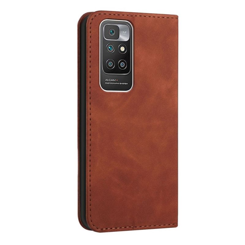Folio-hoesje Xiaomi Redmi 10 Telefoonhoesje Style Leder S-design