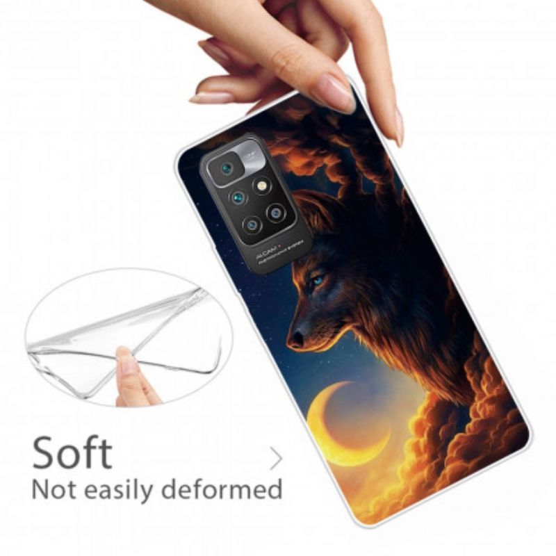 Hoesje Voor Xiaomi Redmi 10 Flexibele Wolf