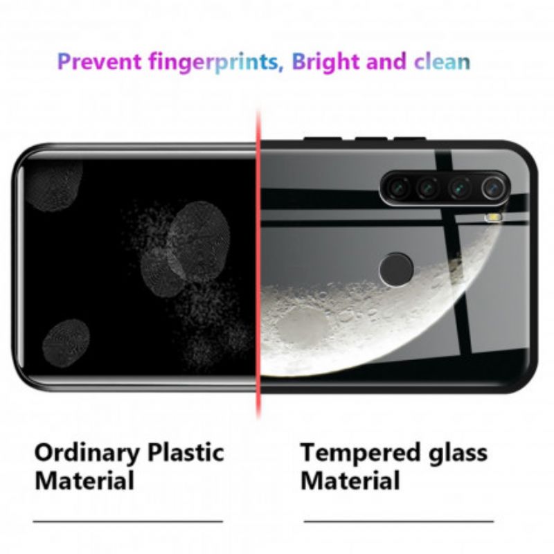 Hoesje Xiaomi Redmi 10 Realistische Bloemen Van Gehard Glas Bescherming Hoesje