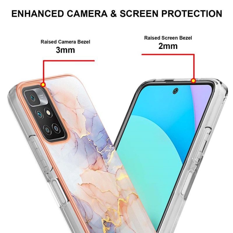 Hoesje Xiaomi Redmi 10 Verfijnd Marmer