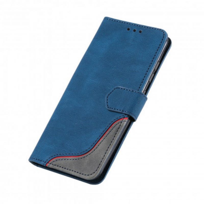 Leren Hoesje Xiaomi Redmi 10 Golf Bescherming Hoesje