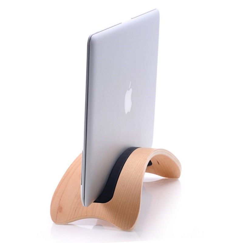 Bookarc Natuurlijke Houten Houder Voor Macbook