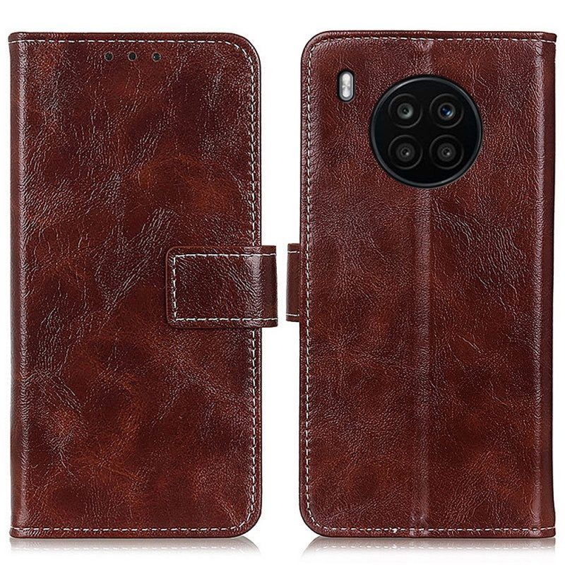 Flip Case voor Honor 50 Lite Vlinders Met Schouderriem