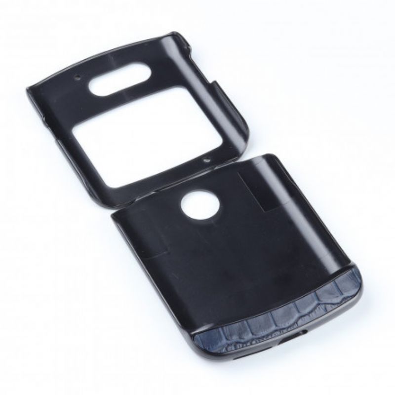 Hoesje Motorola Razr 5g Echt Krokodillenleer