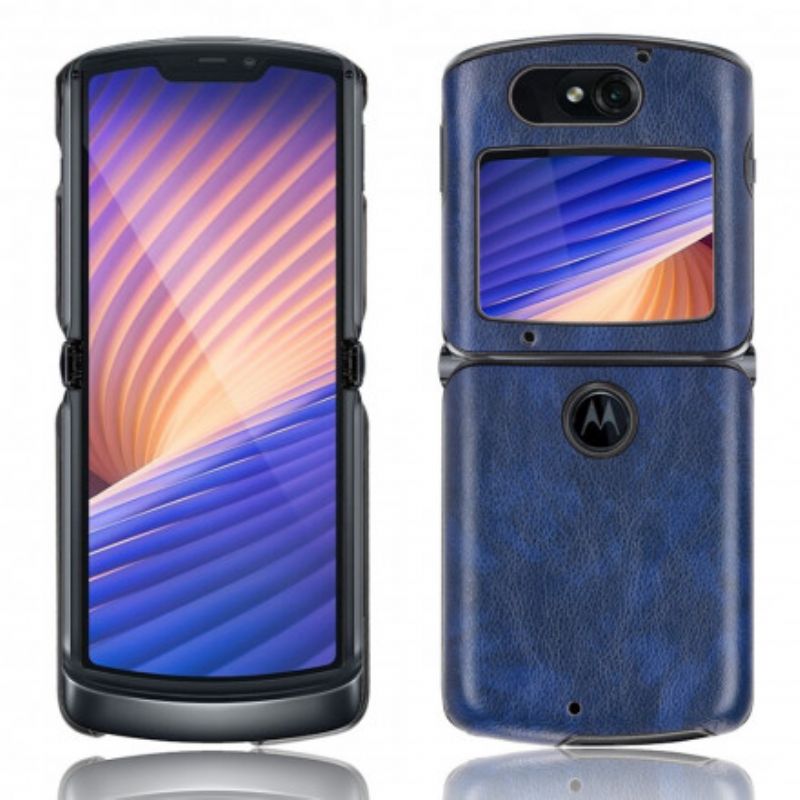 Hoesje Motorola Razr 5g Lychee Kunstleer