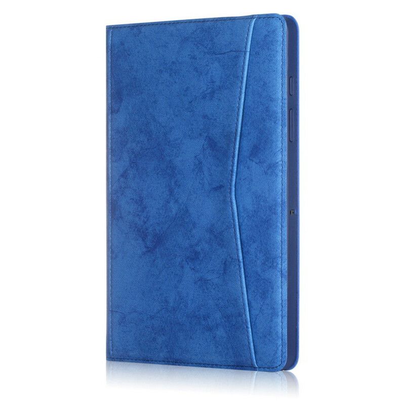 Cover Samsung Galaxy Tab S7 Fe Zakelijk Leereffect