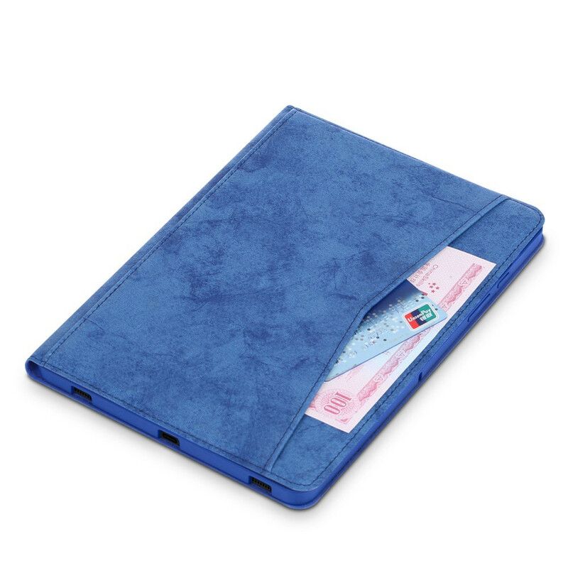 Cover Samsung Galaxy Tab S7 Fe Zakelijk Leereffect