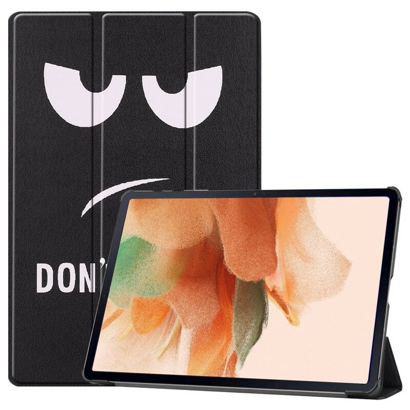 Smart Case Samsung Galaxy Tab S7 Fe Don't Touch Me Penhouder