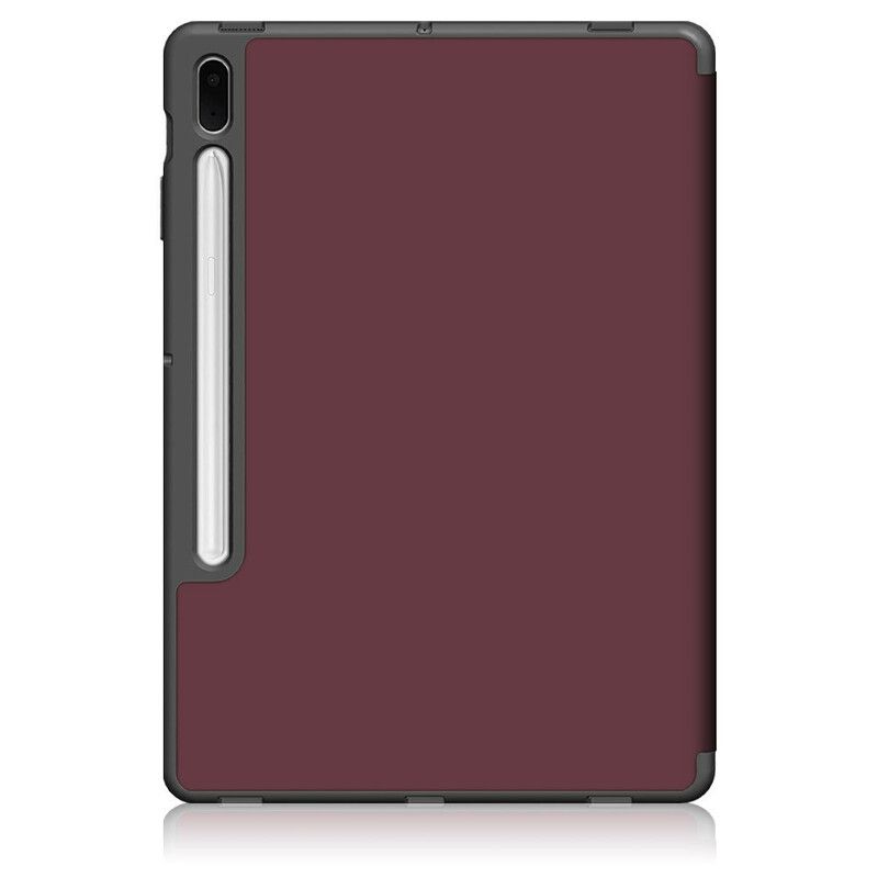 Smart Case Samsung Galaxy Tab S7 Fe Tri-fold Versterkte Penhouder