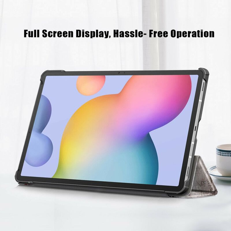 Versterkte Smart Case Samsung Galaxy Tab S7 Fe Eiffeltoren