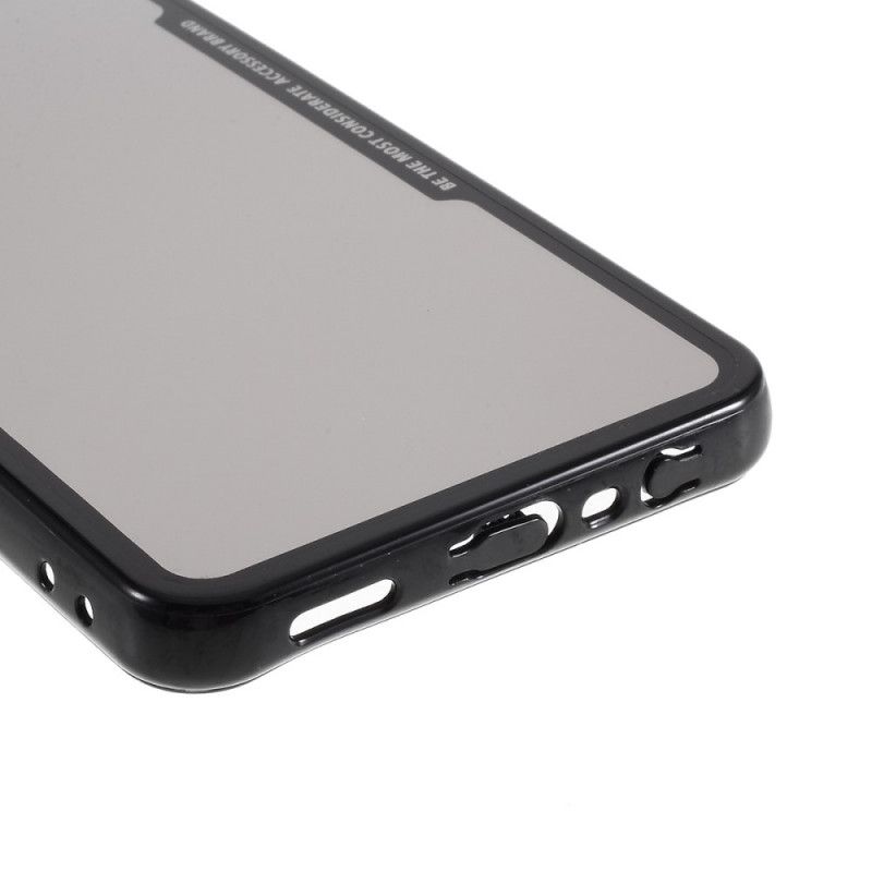 Hoesje voor Oppo A5 2020 Wit Zwart Spiegeleffect