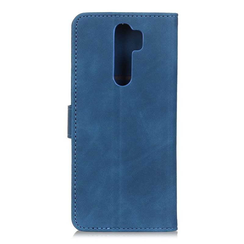 Leren Hoesje voor Oppo A5 2020 Rood Zwart Vintage Khazneh Leereffect Mat