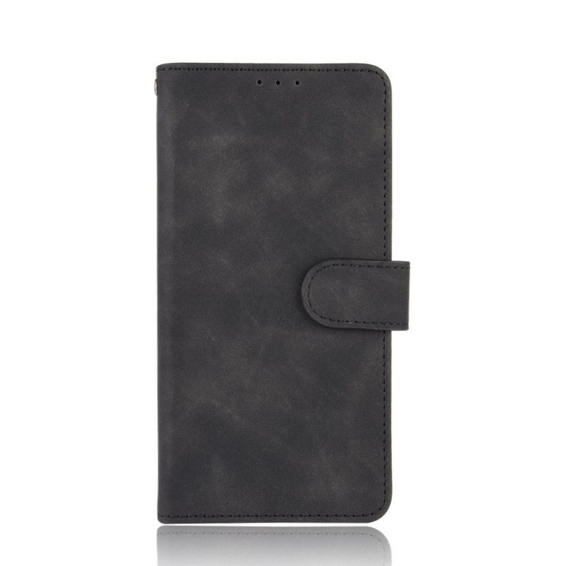 Cover voor Samsung Galaxy Z Fold 2 Magenta Zwart Huid-Aanraking