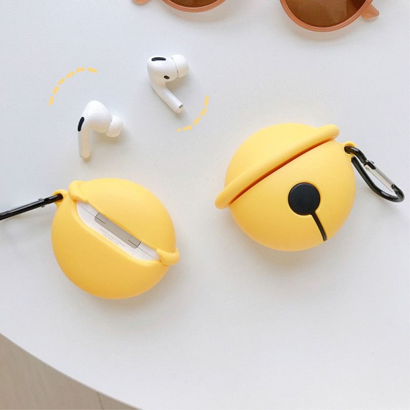 Case Hoesje AirPods Pro Telefoonhoesje Bel Met Karabijnhaak