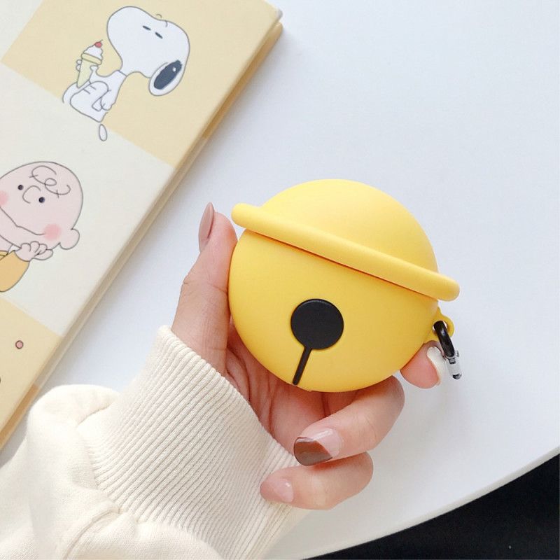 Case Hoesje AirPods Pro Telefoonhoesje Bel Met Karabijnhaak