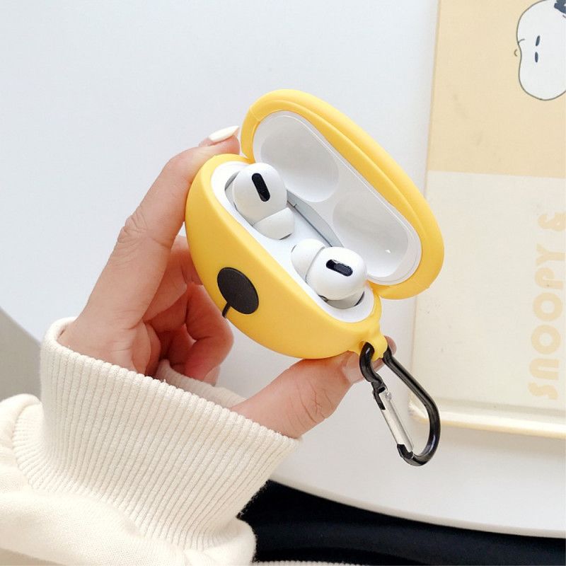 Case Hoesje AirPods Pro Telefoonhoesje Bel Met Karabijnhaak