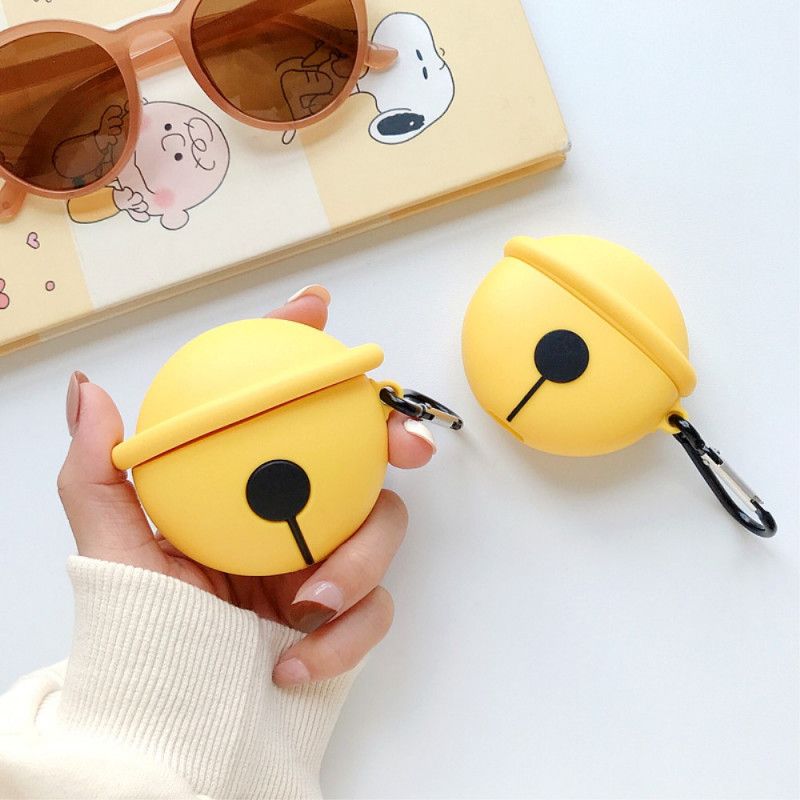 Case Hoesje AirPods Pro Telefoonhoesje Bel Met Karabijnhaak