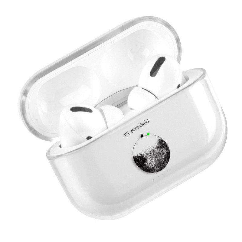 Hoesje AirPods Pro Transparante Maan