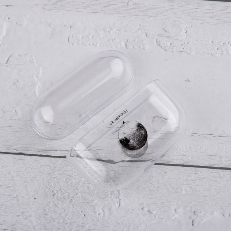 Hoesje AirPods Pro Transparante Maan