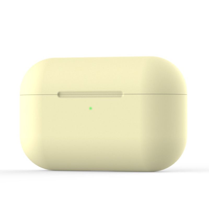 Hoesje AirPods Pro Wit Zwart Extreem Eenvoudige Siliconen