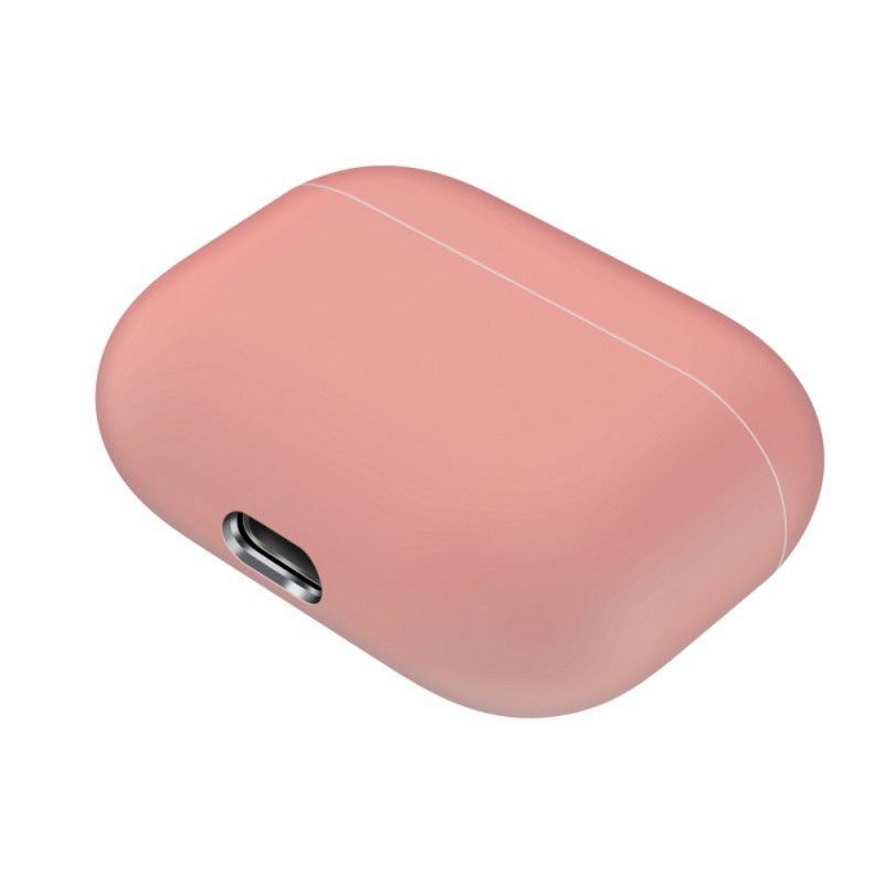 Hoesje AirPods Pro Wit Zwart Siliconen Effen Kleuren