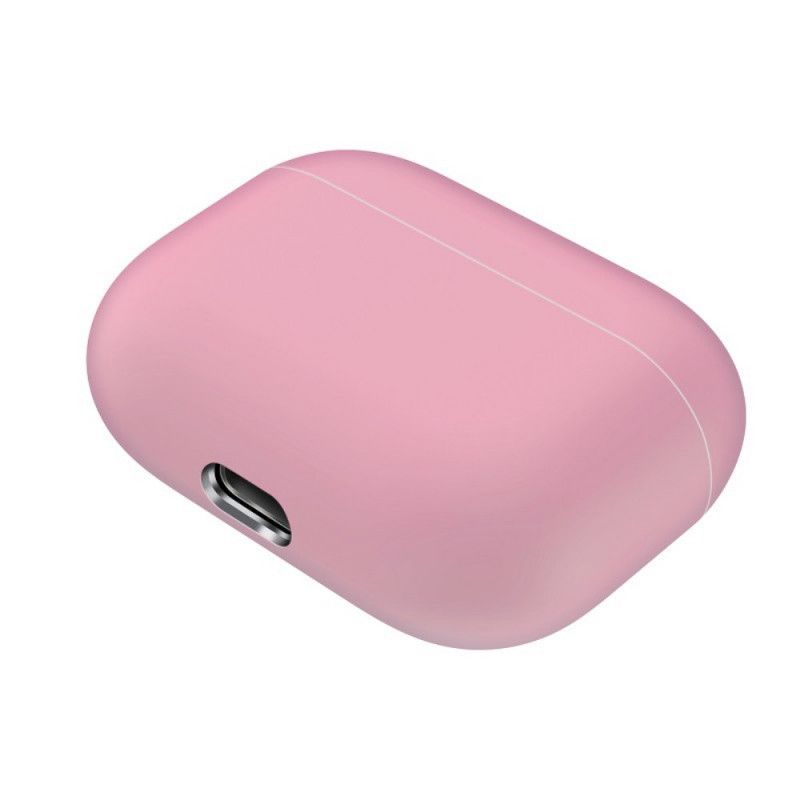 Hoesje AirPods Pro Wit Zwart Siliconen Effen Kleuren